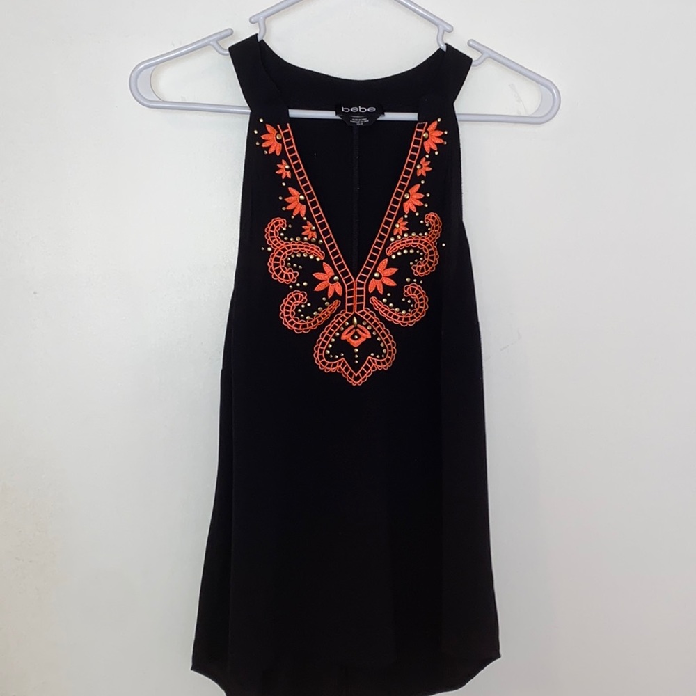 Bebe sleeveless top